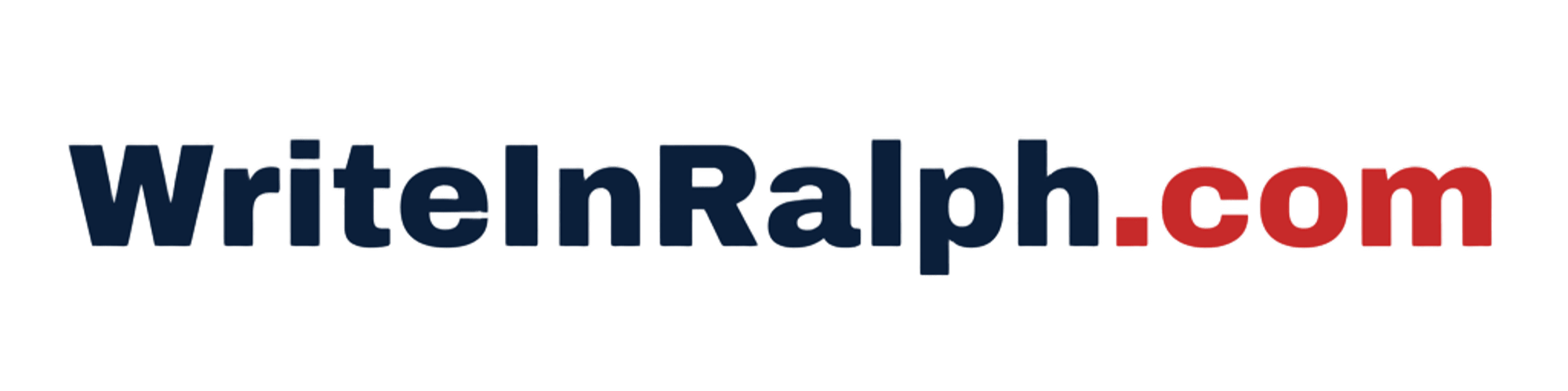 WriteInRalph.com